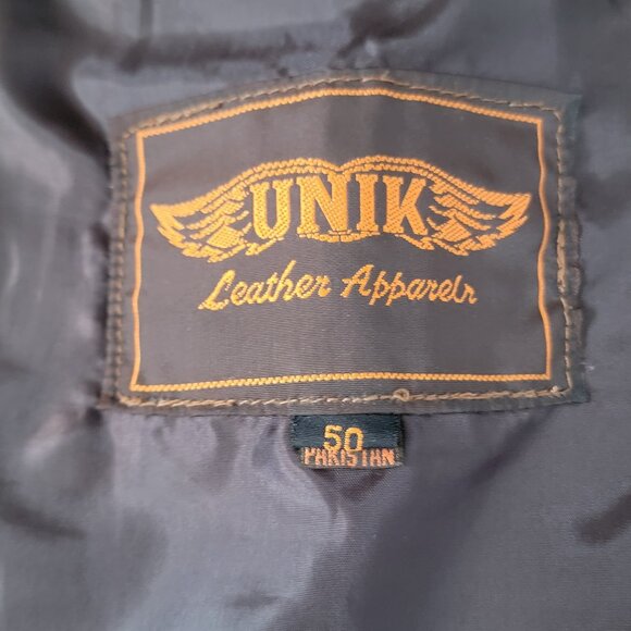 Unik Tan Leather Riding Vest - Picture 15 of 15